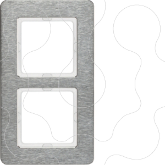 Imagem de Q.7 - quadro x2 vertical, Inox