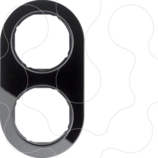 Imagem de R.classic - quadro x2, Vidro/preto