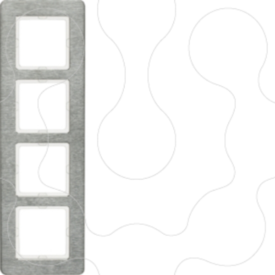 Imagem de Q.7 - quadro x4 vertical, Inox