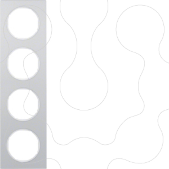 Imagem de R.3 - quadro x4 Alumínio, branco