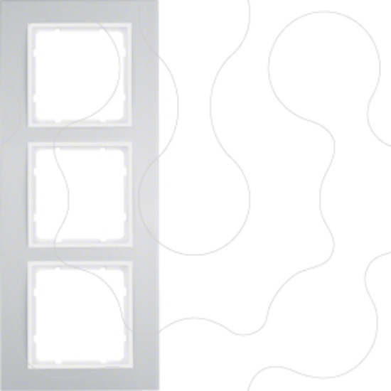 Imagem de B.3 - quadro x3, alumínio/branco