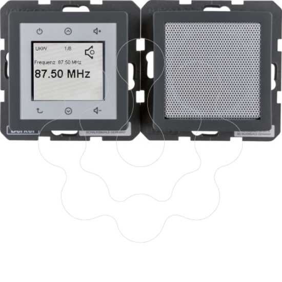 Imagem de Q.x - Radio Touch, antracite