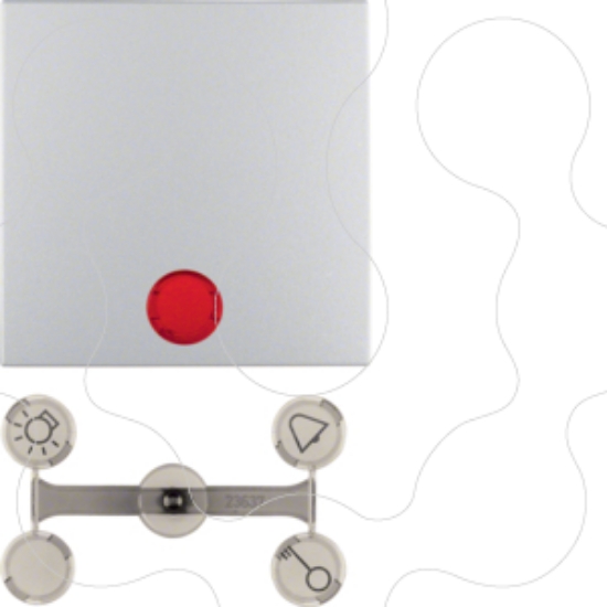 Imagem de S.1/B.x - tecla simples c/visor, alum mt