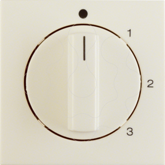 Imagem de S.1/B.x - botão rotativo 0-1-2-3, creme