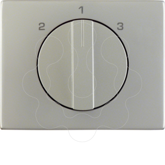 Imagem de K.1/K.5 - botão rotativo 2-1-3, inox