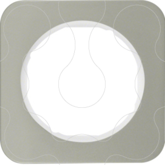 Imagem de R.1 - quadro x1, Inox/branco