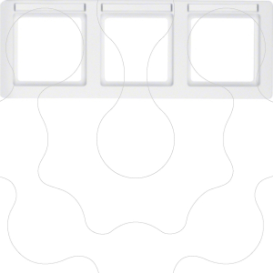 Imagem de Q.1 - quadro x3 p.-etiq. horiz., branco