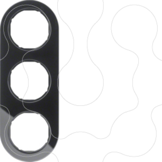 Imagem de R.classic - quadro x3, Vidro/preto