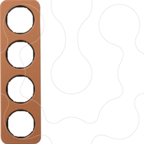 Imagem de R.1 - quadro x4, Pele natural/preto