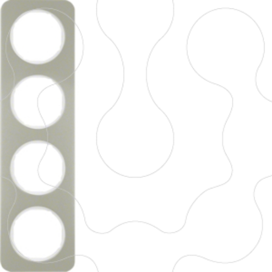 Imagem de R.1 - quadro x4 Inox, branco