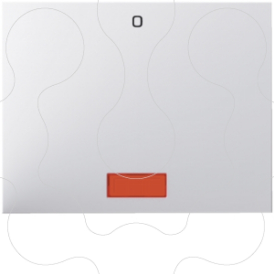 Imagem de "K.1/K.5 - tecla ""0"" c/ visor, branco"