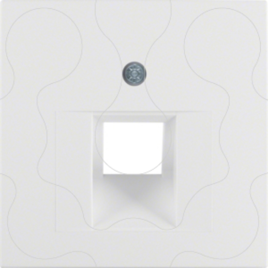 Imagem de S.1/B.x - espelho RJ45 simples, branc mt