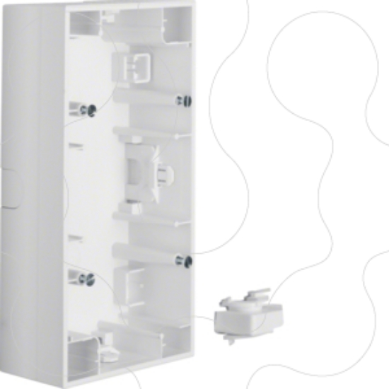 Imagem de K.1/K.5 - cx. superf. x2 horz., branco