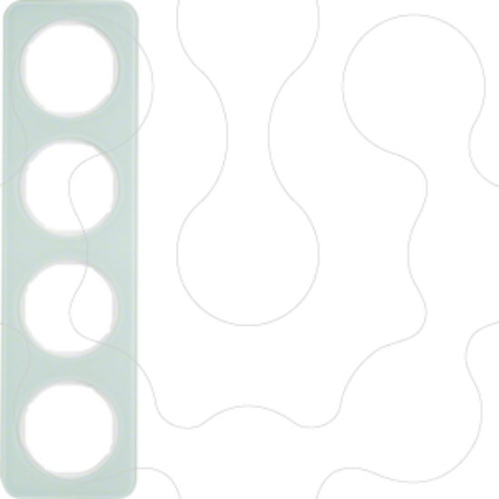 Imagem de R.1 - quadro x4 Vidro, branco