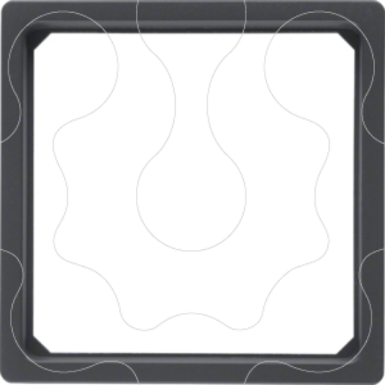 Imagem de Q.x - aro adaptador 50x50mm, antrac