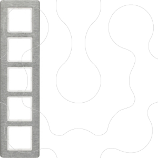 Imagem de Q.7 - quadro x5 vertical, Inox