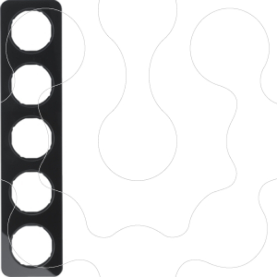 Imagem de R.1 - quadro x5 Vidro, preto