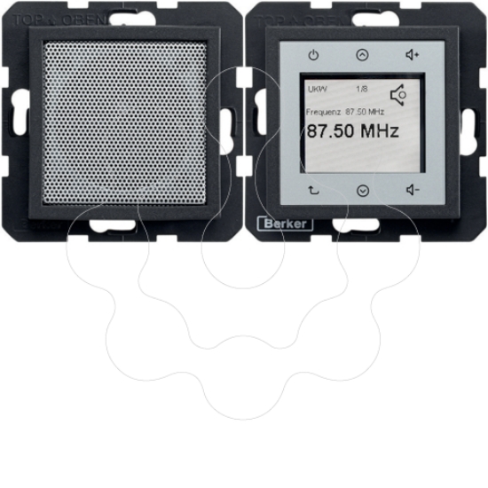 Imagem de S.1/B.x - Radio Touch, antracite mate