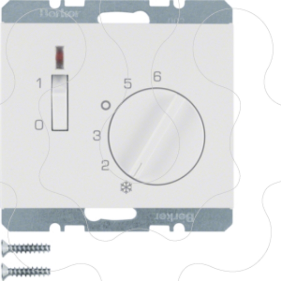 Imagem de K.1/K.5 - termóst. 24V c/ON/OFF, branco