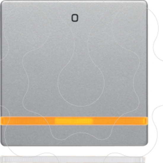 Imagem de "Q.x - tecla ""0"" c/visor, alumínio"