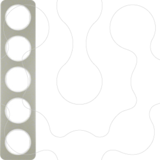 Imagem de R.1 - quadro x5 Inox, branco