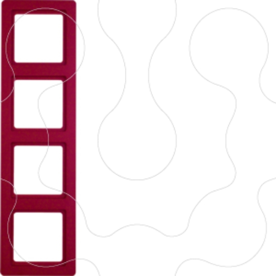 Imagem de Q.1 - quadro x4, encarnado