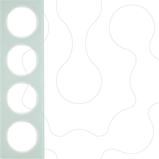 Imagem de R.3 - quadro x4 Vidro, branco