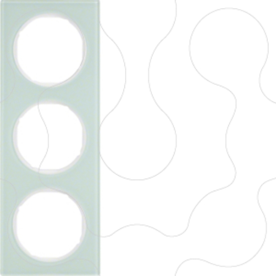 Imagem de R.3 - quadro x3, Vidro/branco