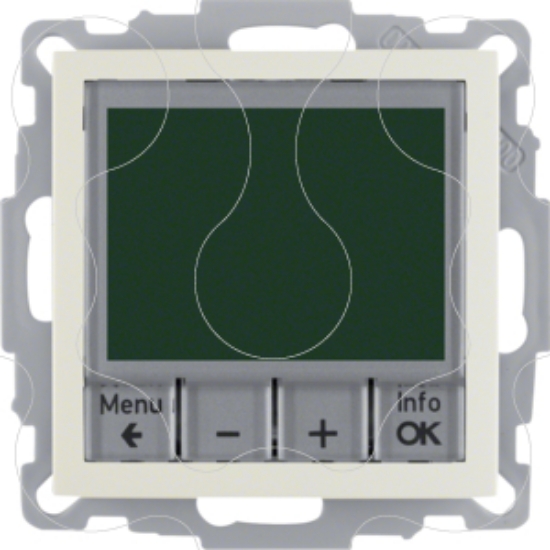 Imagem de S.1/B.x - termóstato programável, creme