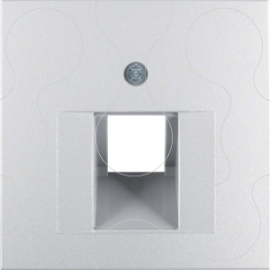 Imagem de S.1/B.x - espelho RJ45 simples, alum mt