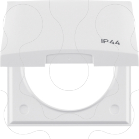 Imagem de "Integro - quadro c/tampa ""IP44"", branco"