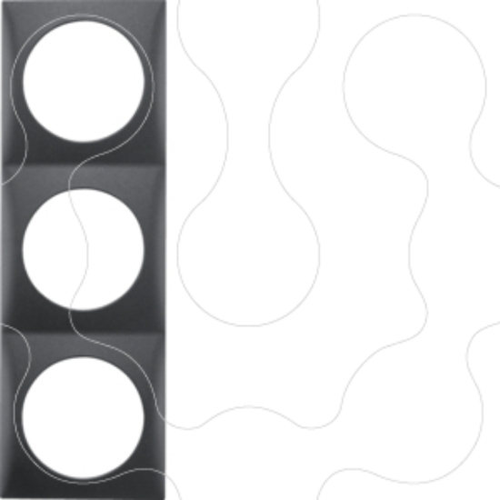 Imagem de Integro - quadro x3, antracite mate