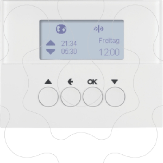 Imagem de K.1/K.5 - progr. hor. est. KNX RF, br
