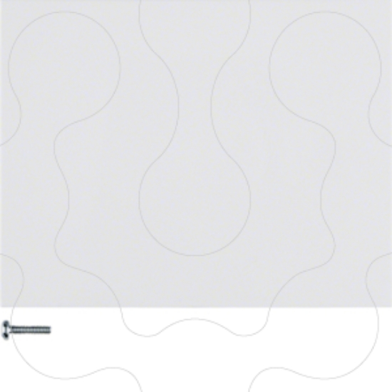 Imagem de K.1/K.5 - tecla simples KNX RF, branco