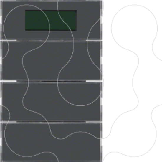Imagem de K.1/K.5  - BP KNX 3 tec+termst., antrc