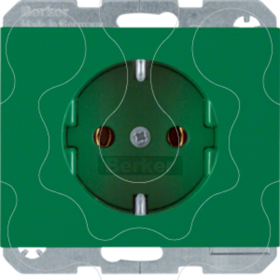 Imagem de K.1/K.5 - tomada Schuko, verde