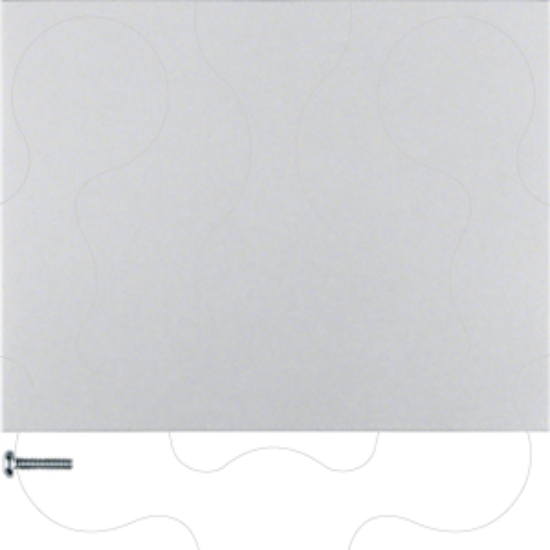 Imagem de K.1/K.5 - tecla simples KNX RF, alu mate