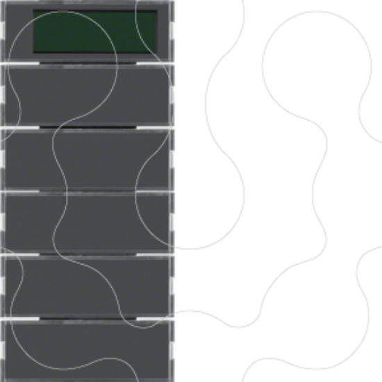 Imagem de S.1/B.x  - BP KNX 5 tec+termst., ant alu