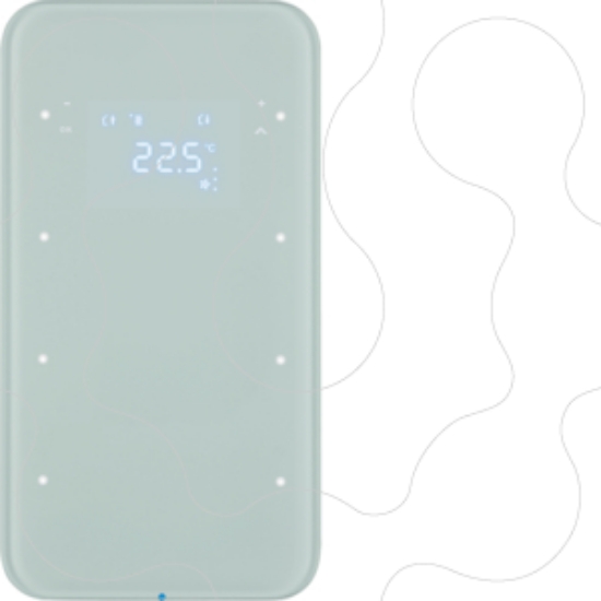 Imagem de Touch S. R.1 tecla x3 + termóst vdr br