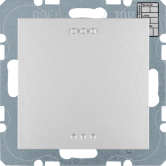Imagem de Sensor KNX CO2, Tª e humid., S/B, alu mt