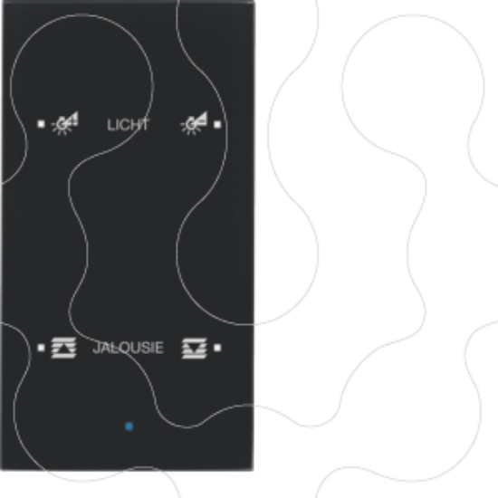 Imagem de TS Sensor - tecla x2 pers.c/BCU, vdr prt