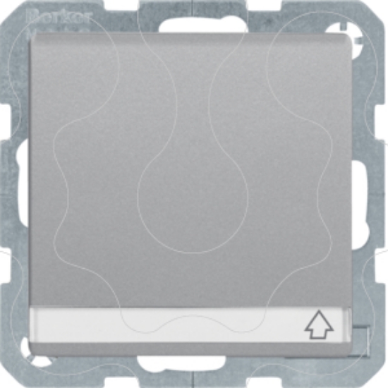 Imagem de Q.x - Schuko c/tampa e p-etiq, alumínio