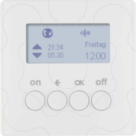 Imagem de Q.x - prog. horário KNX RF, branco