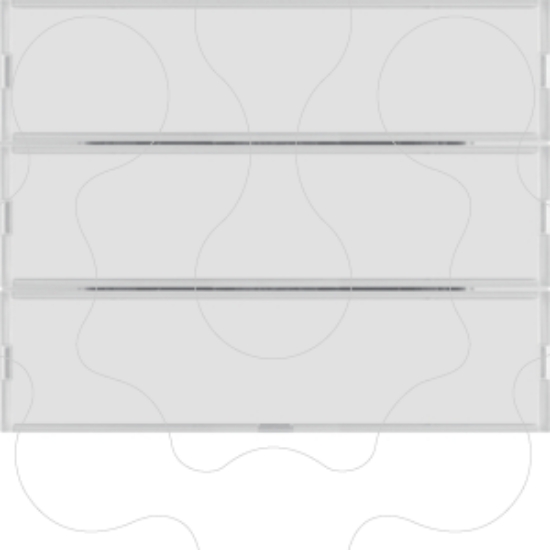 Imagem de BP KNX K.x 3 teclas Easy p-etiq, br
