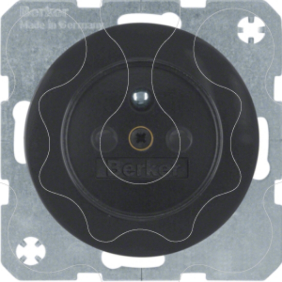 Imagem de R.1/R.3 - tomada FR obturad., preto