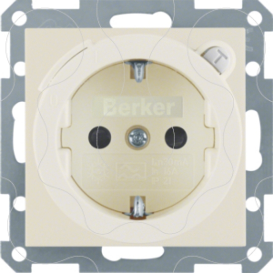 Imagem de S.1/B.x - Schuko diferenc. 30mA, creme
