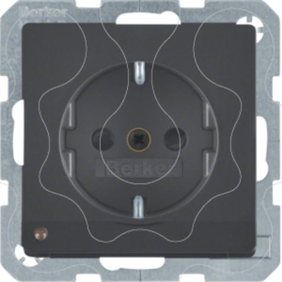 Imagem de Q.x - Schuko c/LED orient., antrac