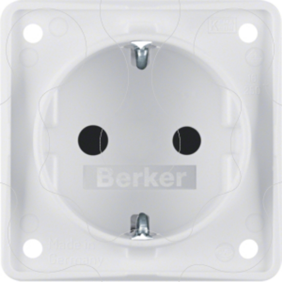 Imagem de Integro - tomada Schuko obtur, branco mt