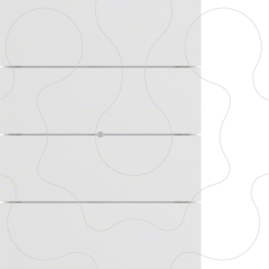 Imagem de B.IQ - BP KNX 4 teclas, branco