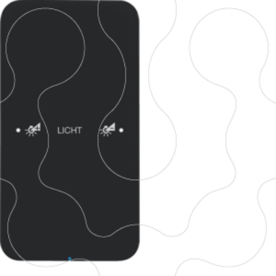 Imagem de Touch Sensor R.1 x1 pers., vidro preto